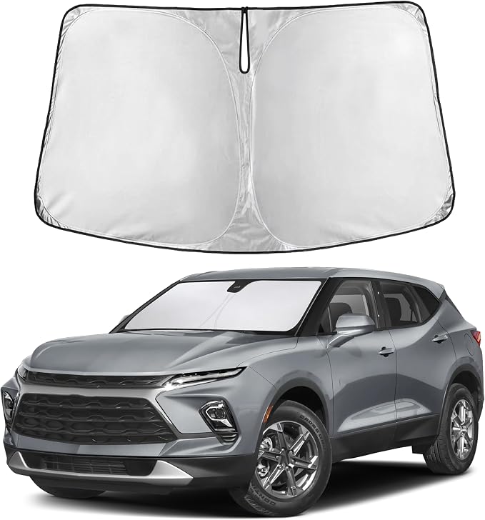 Windshield Sunshade Compatible for Chevrolet Blaze 2019-2024 2025 2026, Sun Visor for Front Windshield & Window Sun Shade Cover, UV Heat Blocker & Protector, Car Accessories