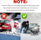Emergency Devices Tire Traction Mats, Portable for Snow, Ice, Mud, and Sand Used to Car, Truck, Van or Fleet Vehicle (2PCS* 27.6in)