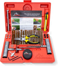 Tire Repair Kit - Professional Heavy Duty Tire Plug Kit, Tubeless Tire Repair Kit for Flat Tire & Puncture Repair on Cars, Trucks, SUVs, ATVs, UTVs, RVs & Motorcycles