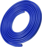19.7Ft(6M) Blue Car Door Edge Guards, U-Shape Rubber Door Protector Edge Strip,Easy to Cut No Need Adhesive Fit for Most Vehicles
