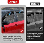 Camry Rain Guards - Window Visors for Toyota Camry 2018-2024, Outside-Mount Tape-On Side Window Wind Deflectors for Camry Accessories, Vent Visors Shades Rainproof 4PCS