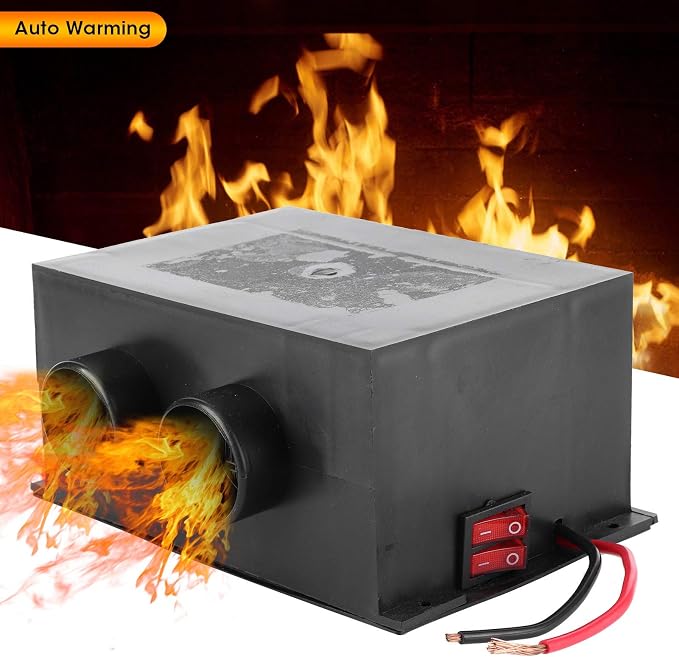 12V 600W Car Heater Portable Winter Fast Heating Universal Silent Defroster Multi functional