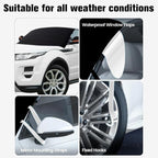 Car Rear Windshield Cover for Ice and Snow, Thicken Rear Frost Guard Windshield Cover for Cars Hatchback Sedan Trucks Vans and SUV（58"x 42"）