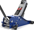 6600LBS Floor Jack, 3 Ton Capacity Car Jack, Low Profile Protable Hydraulic with Dual Pumps, Quilckly Lift and Slow Descent, Lifting Range 3-1/8" Min to 20" Max Blue and Grey