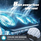 3 in 1 Cooling Car Seat Cover with Massage,Cooling Car Seat Cushion Front Seat Universal 12V Cooling Seat Cover for Car, SUVs (Warm,Cooling&Massage-6)