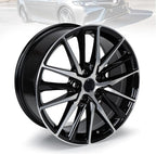 New 18x8" 18 Inch Aluminum Alloy Wheel Rim Compatible with Toyota Camry 2021 2022 2023, OEM Design, Alloy Replacement Wheel, Super Duty Car Rims Replacement | Direct Fit - OE Stock Specs, Gloss Black