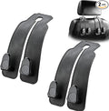 Platch Car Purse Hook 2 Pack Headrest Hooks for Car, Luxurious Leather Material, Seat Back Storage Hook Multifunctional Car Seat Hooks Keep Car Tidy (Grey)