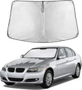 Windshield Sunshade Compatible for BMW 3 Series 2006-2009 2010 2011, Sun Visor for Front Windshield & Window Sun Shade Cover, UV Heat Blocker & Protector, Car Accessories