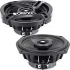 ORION Cobalt Series CB52 5.25” 2-Way Coaxial Car Speakers, 200W, 4 Ohms, Full Range, Enhanced Bass, Polypropylene Cone & Butyl Rubber Surround, Easy Install, Grills Included (Pair)