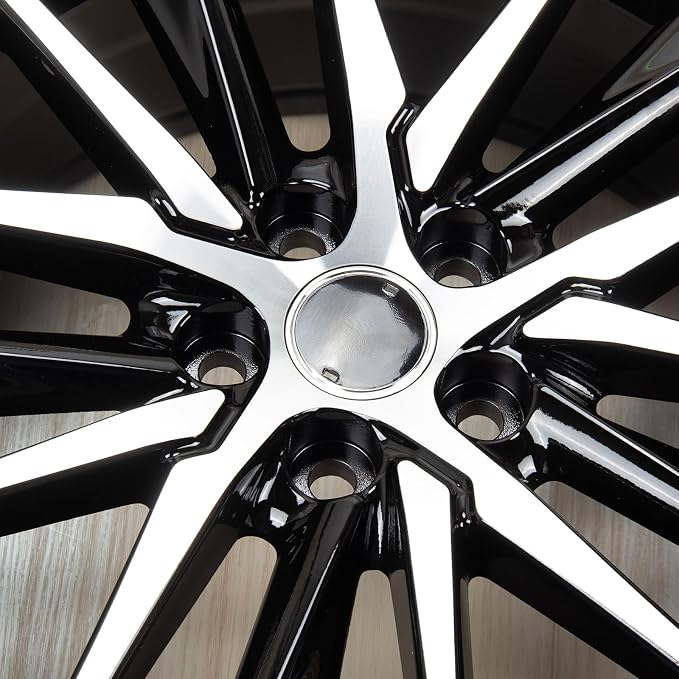 New 18x8" 18 Inch Aluminum Alloy Wheel Rim Compatible with Toyota Camry 2021 2022 2023, OEM Design, Alloy Replacement Wheel, Super Duty Car Rims Replacement | Direct Fit - OE Stock Specs, Gloss Black