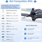 Car Phone Holder Mount, Super Stable Air Vent Cell Phone Car Mount with 2025 Metal Hook Clip, 360° Rotation,One Button Release for iPhone, Galaxy, Google, and All Other Smartphones