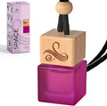 Alien Perfume Car Air Freshener for Women - Over 60 days of Fragrance - Car Fresheners with Vent Clip and Wooden Cap - Long Lasting Hanging Car Scent - Odor Eliminating Technology - Space by