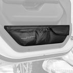 Car Door Storage Pockets Compatible with 2018-2026 Wranlger JL & Gladiator JT, Front & Rear Door Side Insert Organizer, 4 Packs