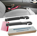 Car Seat Gap Filler 2 Pack with Organizer Hook Function & Car Glass Breaker,Prevents Small Items Tools from Falling Gap Stopper Seat Side Gap Filler for All Cars