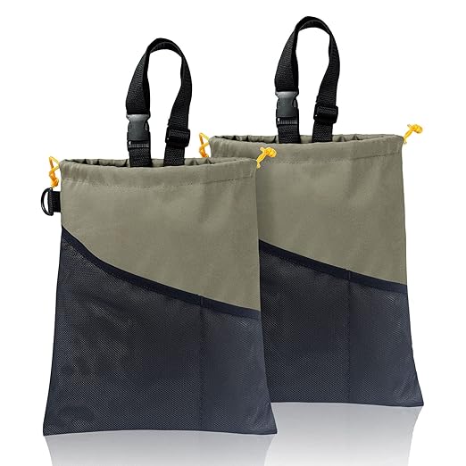 2PCS Hanging Car Garbage Can - Waterproof Leakproof Trash Bag | Car Trash Can with Durable Leakproof Lining, Keeps Vehicle Clean and Neat