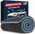 Car Drying Towel | Extra-Large, Ultra Soft & Super Absorbent Double Sided Towel for Drying Cars, Trucks & SUVs - 35" x 24", 1300 GSM | Won’t Leave Streaks, Spots or Scratches