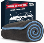 Car Drying Towel | Extra-Large, Ultra Soft & Super Absorbent Double Sided Towel for Drying Cars, Trucks & SUVs - 35" x 24", 1300 GSM | Won’t Leave Streaks, Spots or Scratches