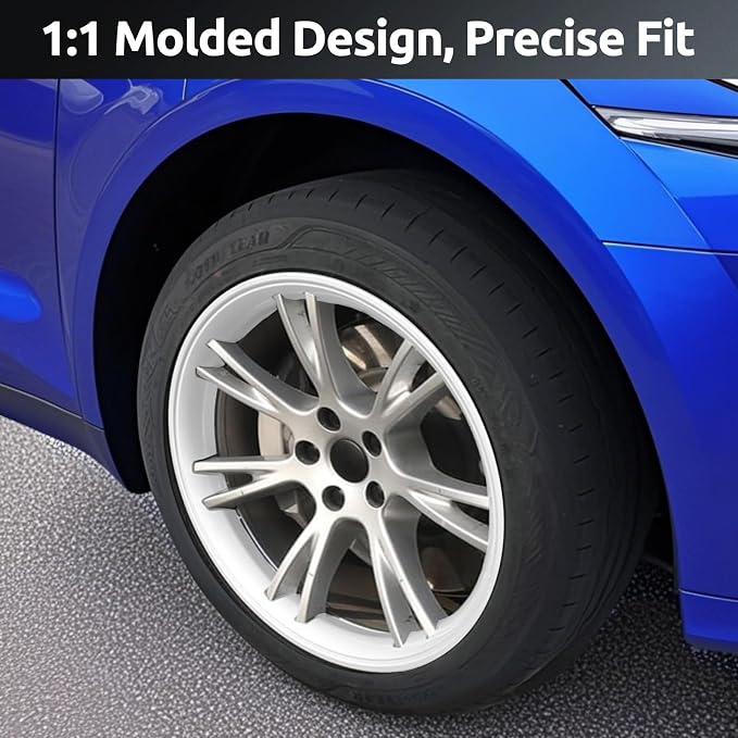 Wheel Rim Protector for Tesla Model Y Gemini 19 inch Apollo Wheels 2020-2024 Model Y Accessories All-in-one Car Tire Trim Rings Rim Case Hubcaps Wheel Cover