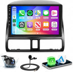 8Core 6GB 128GB Car Stereo for Honda CRV 2002-2006 Radio with Wireless Car Play Android Auto MirrorLink,9inch 1280X720P HD IPS Touch Screen 5.0Bluetooth FM/RDS GPS WiFi AHD Backup Camera