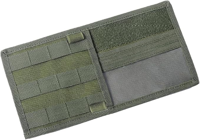 Molle Visor Panel Organizer, Sun Visor Tactical Storage Holder Pouch for Car SUV Truck, Nylon Sunshade Pocket With Velcro Strap for Pen Card Sunglass, Visor Accessories