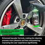 Ethos Wheel Cleaner - Car Wheel Cleaner Spray - Rim Cleaner Spray Brake Dust, Iron Remover - Color Change Technology - Professional Strength Formula (16 oz (2Pack))