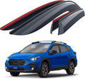 Goodyear Shatterproof Window Deflectors for Subaru XV Crosstrek 2024-2026, Tape-on Rain Guards, Window Visors, Vent Deflector Visor, Car Accessories, 4 pcs. - GY008917