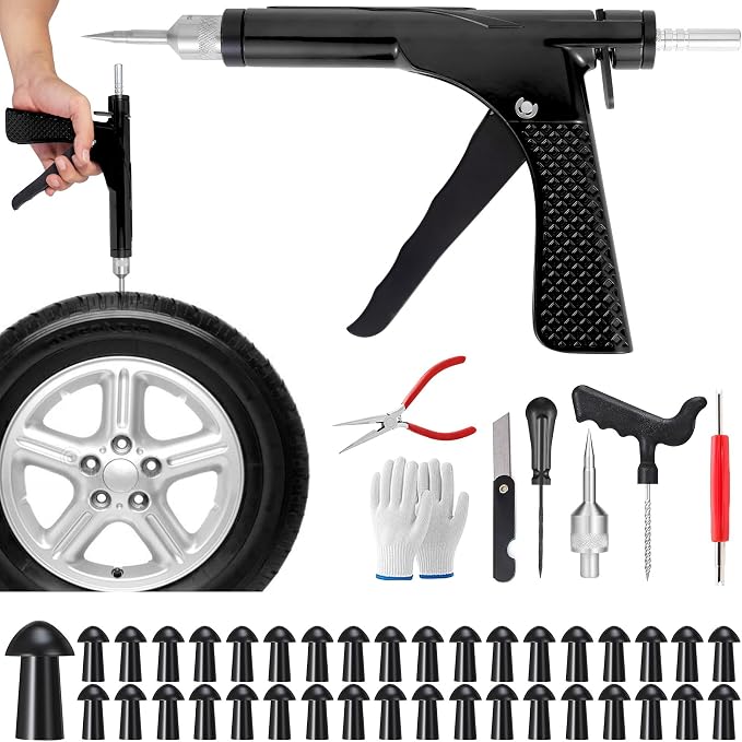 Replacement Mushroom Plugs for Tubeless Tire Puncture Repair Kit,for Cars,Trucks,Motorcycles,ATVs and Tractors(15 Plugs)