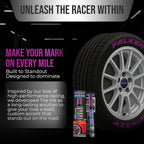 Purple Color Tire Paint Pen - Waterproof Permanent Paint pens for Car wheel Lettering | Car Wash Safe and Durable | Made in Japan (Pack of 1)
