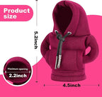 SLLAK Gear Shift Hoodie Cover, Universal Car Shift Knob Hoodie, Mini Hoodie for Car Shifter, Automotive Interior Cute Gadgets, Car Accessories and Decorations
