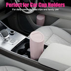 Car Trash Can, 2 Pack Leakproof Mini Garbage Bin with Lid, 40 Bags | Leakproof, Mini Car Garbage Bin, With Lid