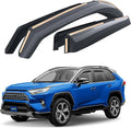 Goodyear Shatterproof in-Channel Window Deflectors for Toyota RAV4 2019-2025, Rain Guards, Window Visors for Cars, Vent Deflector, Car Accessories, 4 pcs - GY008506