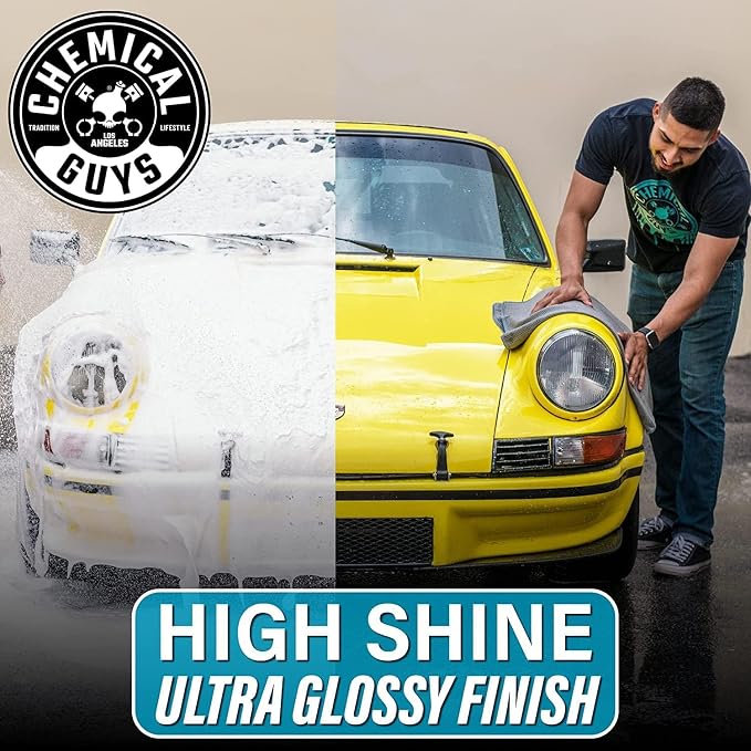 HydroSuds Ceramic Shine High Foaming Car Wash Soap (Works with Foam Cannons, Foam Guns or Bucket Washes) For Cars, Trucks, SUVs, RVs & More, 16 fl oz, Berry Scent, 2 Pack