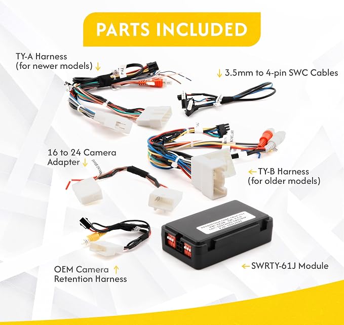 SWRTY-61J Radio Replacement Accessories