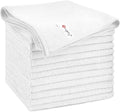 Orighty Microfiber Cleaning Cloth, 12 Pack Microfiber Towels for Cars, Highly Absorbent Car Cleaning Supplies, Lint Free Cloths Clean Rags for Car Care, House, Kitchen, 12x11 inch, White