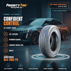 Armstrong Blu-Trac PC All-Season Truck/SUV Touring Radial Tire-215/65R16 215/65/16 215/65-16 102H Load Range XL 4-Ply BSW Black Side Wall UTQG 700AA