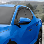 Goodyear Shatterproof in-Channel Window Deflectors for Hyundai Santa Cruz 2022-2026, Rain Guards, Window Visors for Cars, Vent Deflector, Car Accessories, 4 pcs - GY008454