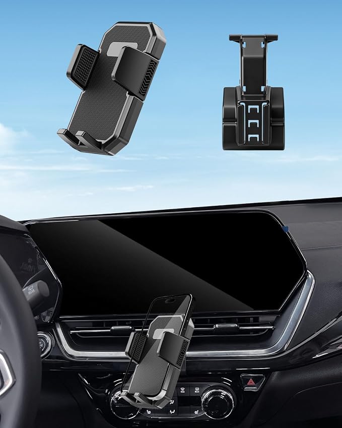 PZK Car Phone Mount for Chevy Trax 2024 2025 Accessories Custom Air Vent | Chevy Auto Lock Car Phone Holder One Button Release Hands Free 360° Rotation Cell Phone Cradles Fit for All Smartphone