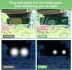 Car Rear View Mirrors，Universal 11.81'' Anti-glare Panoramic Rear Mirror | Cars Accessory, Convex Interior Mirror Reduces Blind Spot, for Cars,SUVs,Trucks, Various Kinds Vehicles