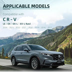 Windshield Snow Cover Compatible with Honda CRV SUV 2024-2017 Custom Fit LX EX EX-L Upgraded Custom Fit Magnetic Windproof Sunshade Cover 4-Layer Protection Ice, UV,Frost Wiper & Mirror Covers