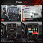 4+128GB Android 15 Car Radio for Nissan Versa Sedan 2015-2019 Wireless Carplay Android Auto, 10.1" 1280 * 720P in-Cell Touch Screen Car Stereo WiFi Bluetooth GPS FM/RDS EQ Backup Camera MIC