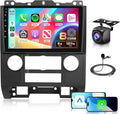 8 Core 6G+128G Android 15 Car Stereo Radio for Ford Escape Kuga Mazda Tribute 2007-2012 Wireless Carplay/Android Auto 9'' HD IPS Sereen with 5.0 Bluetooth WiFi GPS SWC FM/RDS Radio Backup Camera