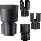 Cup Holder Expander for Car, Cup Expander Compatible with Hydro Flask 32/40oz, Yeti 24/30/36oz, Other Bottles, Large Cup Holder Adapter Fits for Universal Vehicle Car Accessories