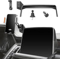 Car Phone Mount for 2021-2024 Chevrolet‌ Suburban/Tahoe & GMC Yukon/Yukon XL, Smart Auto-Clamping on 10.2" Touchscreen, 15W Wireless Fast Charging, Premium Aluminum Holder, Without Blocking Airflow