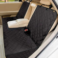Dog Car Seat Cover for Back Seat, Upgraded Thickened Matte Fabric, Waterproof Car Seat Protector, Non-Slip Backseat Cover for Dogs in Car, Armrest Compatible, Fits Most Cars SUVs & Trucks