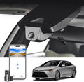 Front 4K & Rear 1080p Dash Cam for Toyota Corolla 2023-2026 (Model A) | Gen12 E210, LE SE XLE XSE Hybrid Hatchback etc, Integrated OEM Look,2160P UHD Video,App & WiFi, GPS, 128GB Card