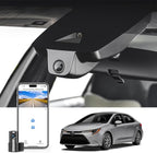 Front 4K & Rear 1080p Dash Cam for Toyota Corolla 2023-2026 (Model A) | Gen12 E210, LE SE XLE XSE Hybrid Hatchback etc, Integrated OEM Look,2160P UHD Video,App & WiFi, GPS, 128GB Card