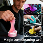 Car Cleaning Gel Reusable Car Clean Putty 4Pack - Universal Car Interior Cleaner Slime for Keyboard Cleaner,Cute Car Cleaning Accessories, 4 Fragrances,Dust Remover Gifts for Men & Women