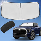 for Toyota Tundra 2022-2026 Sun Shade Windshield Shade Cover | 4-Layer Front Window Shade, Custom Fit Tundra Truck SR5 TRD Pro 240T Sun Visor Blocks UV Car Accessories