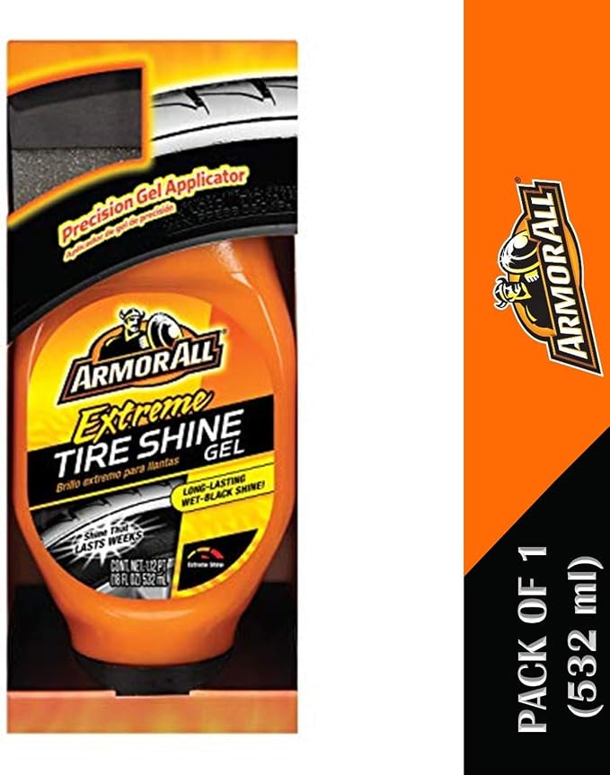 Extreme Tire Shine Gel by, Tire Shine for Restoring Color and Tire Protection, 18 Fl Oz