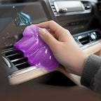 Car Cleaning Gel,Reusable Car Cleaning Putty for Interior Detailing, Car Cleaning Supplies, Auto Detailing Tools, Car Slime for Dust Removal, Car Accessories Interior, Car Cleaning Kit(Purple, 3.0 OZ)